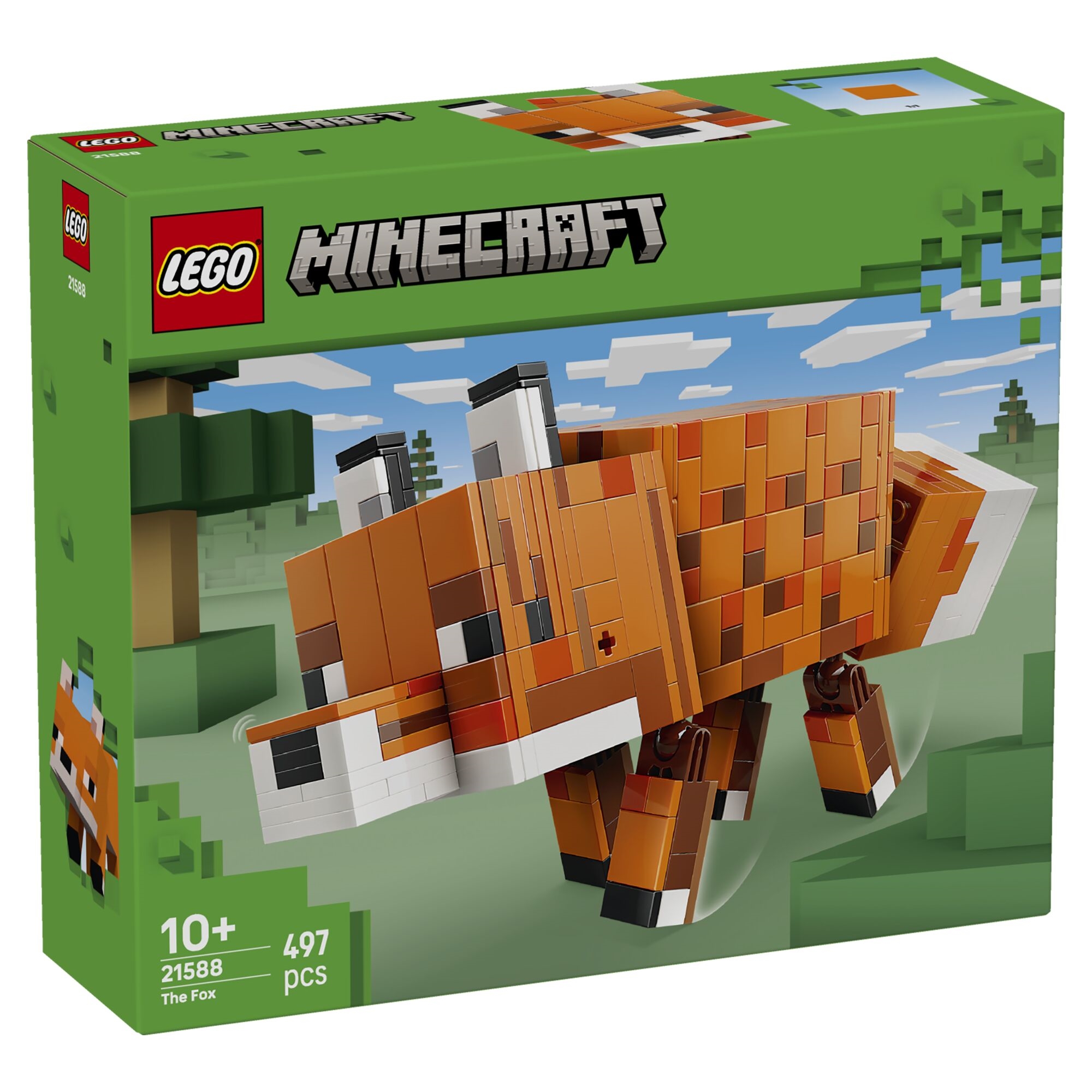 Ræven 21588 - 497 dele - Minecraft