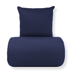 Sengetøj - Stonewashed - Firm deep blue