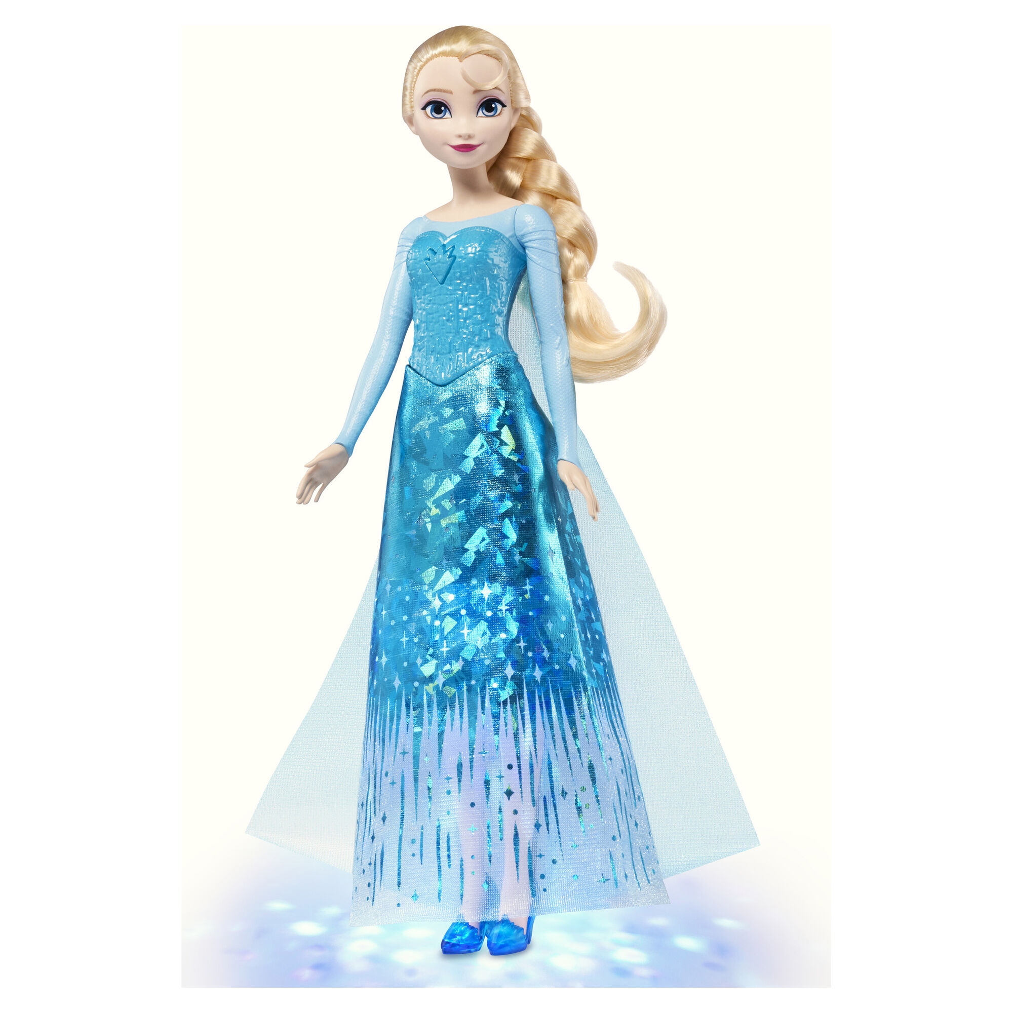 Disney Frozen Dukke m. Lyd/Lys - 29 cm - Light-Up Singing Elsa