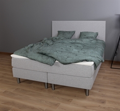 Dobbeltseng 160x200 cm - Favorit Deluxe - 7 zoners Kontinentalseng - Ekstra komfort - Nordstrand Home