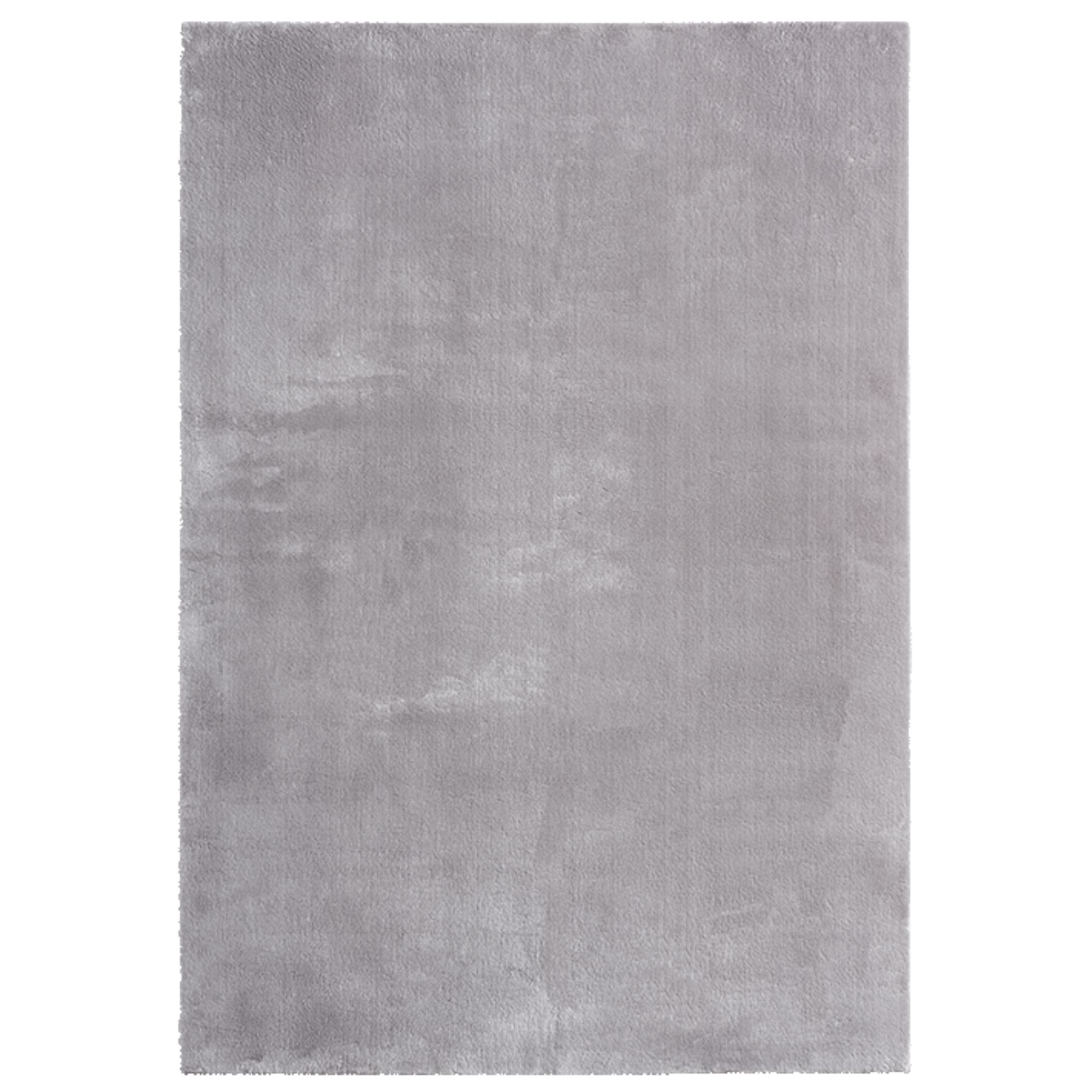 Gulvtæppe - 140x200 cm - Ekstra blødt - Grå - Loft - Nordstrand Home