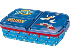 Sonic madkasse - Børne madkasse med 3 rum