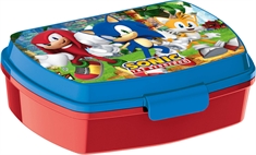 Sonic madkasse - Madkasse med 1 rum til børn - Sonic, Tails og Knuckles