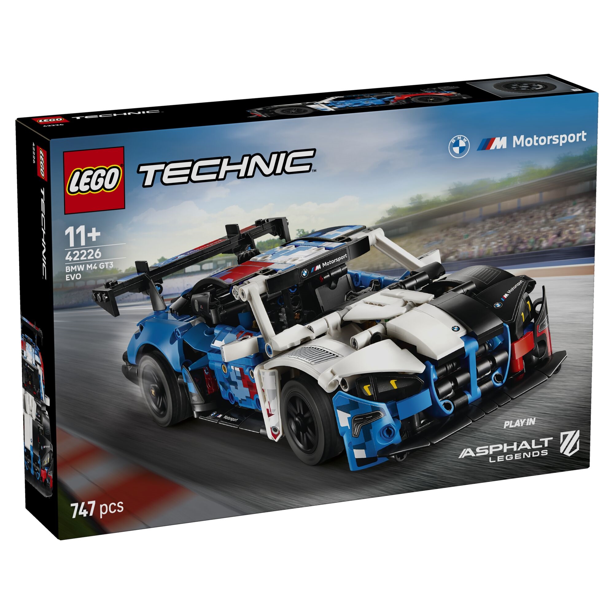 BMW M4 GT3 EVO-racerbil 42226 - 747 dele - Technic