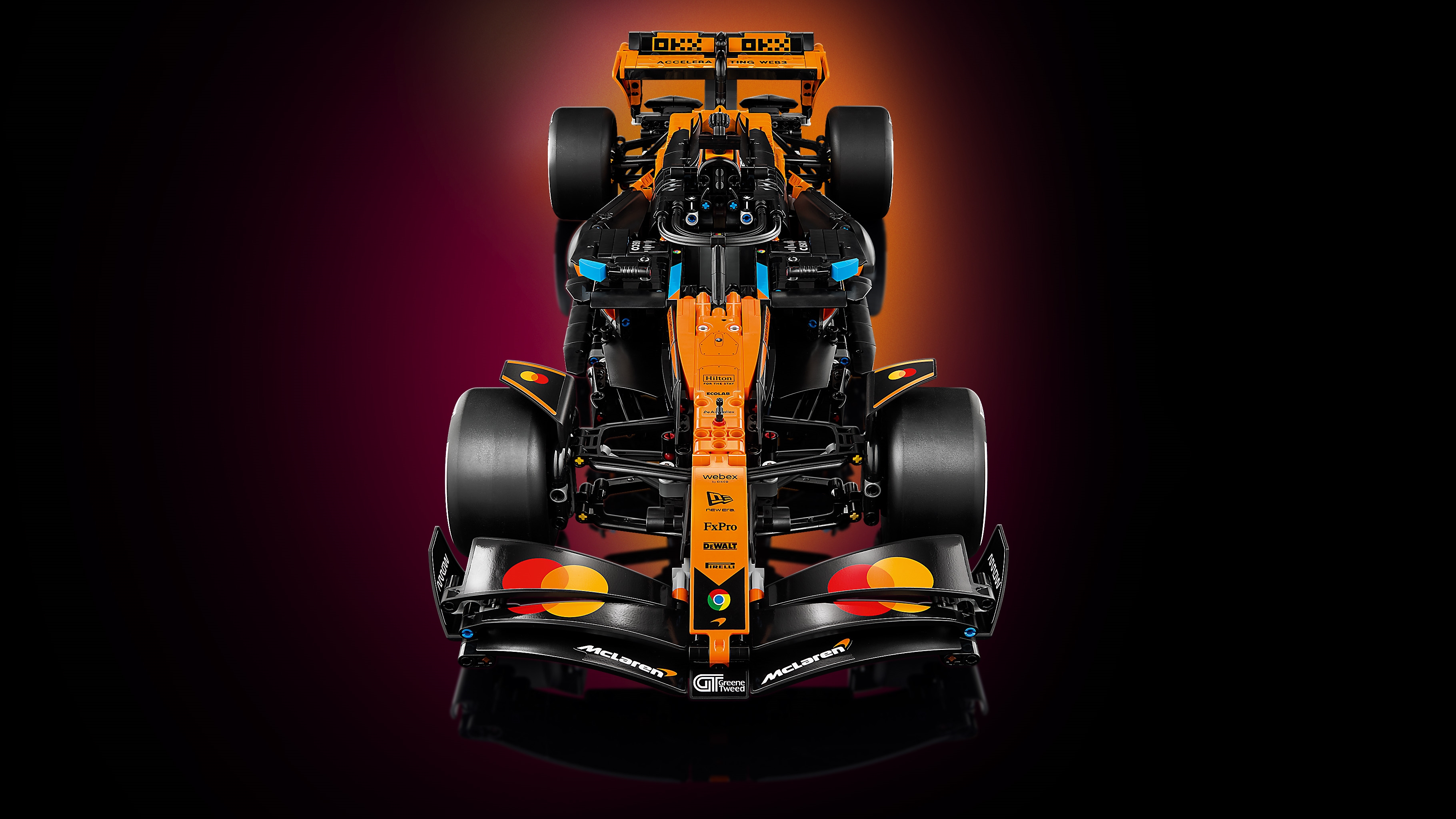 LEGO Technic McLaren MCL39 F1-bil 42228 detaljer