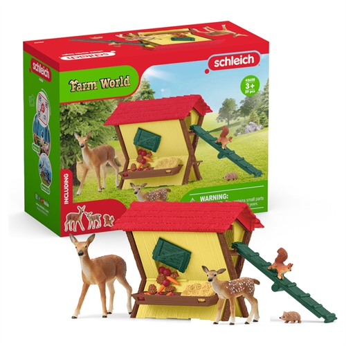 Fodring af skovens dyr - 42658 - Schleich Farm World
