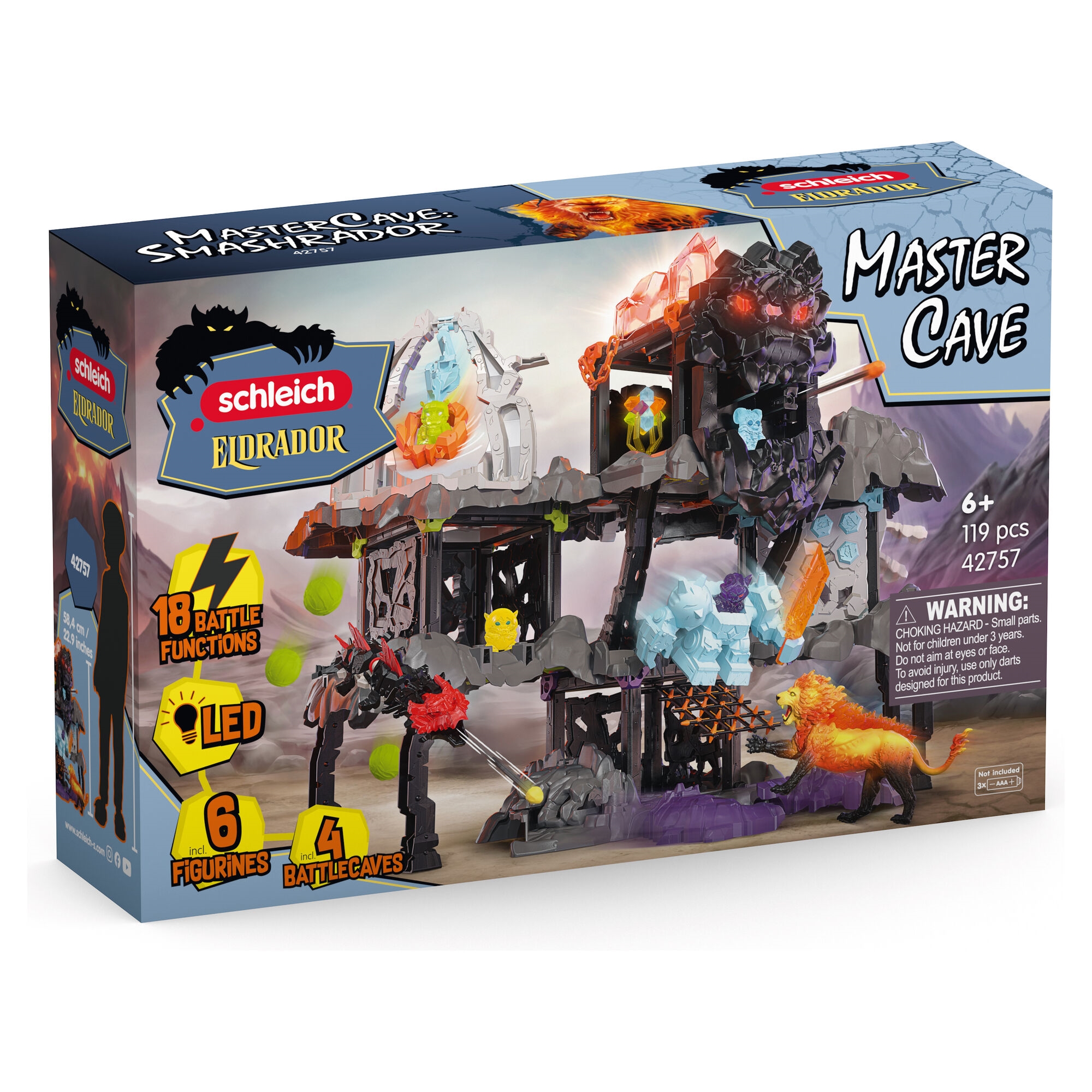 Schleich MasterCave Smashrador legetøjsfigur 42757, fra 7 år