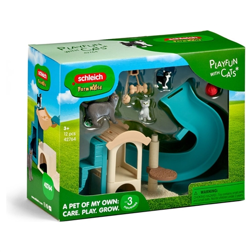 Kattelegeplads - 42764 - Schleich Farm World