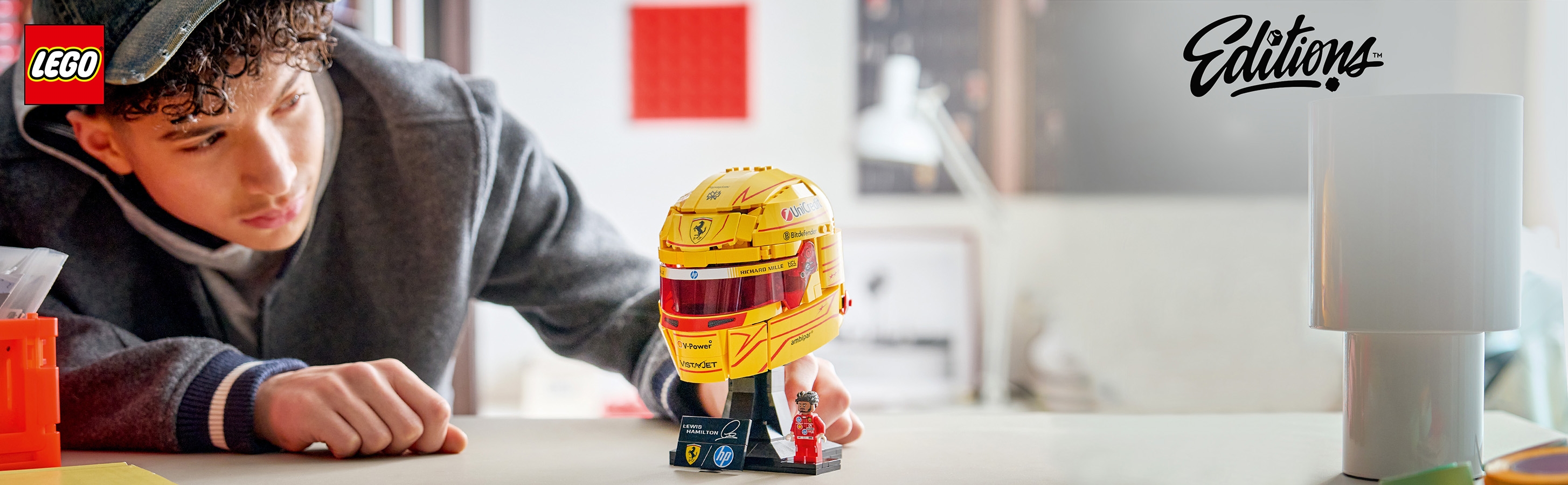 LEGO Editions byggesæt til sport, F1 og samlere