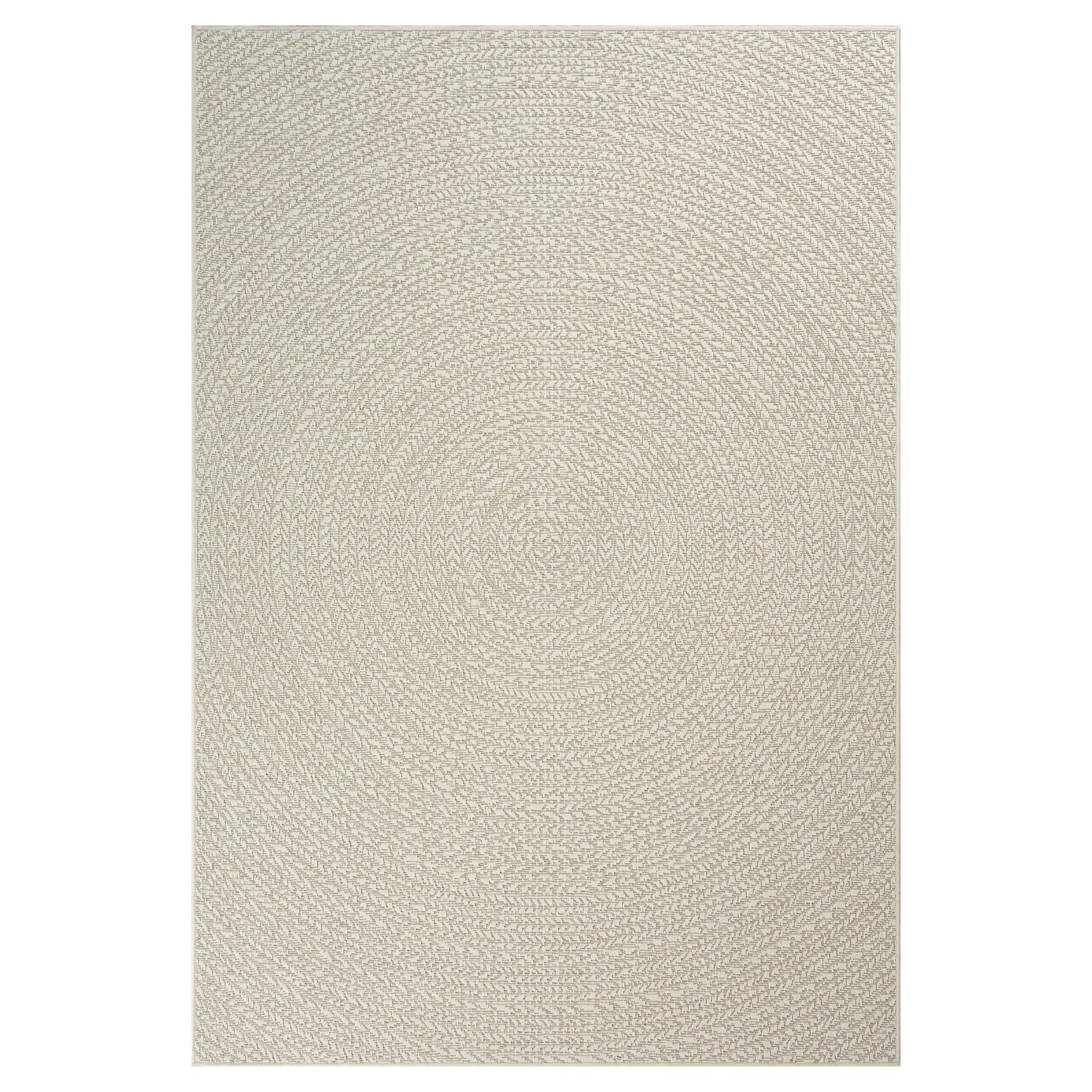 Tæppe løber - 80x150 cm - Vævet - Cremefarvet - Kenzy - Nordstrand Home