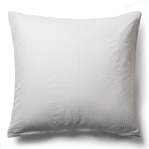 Bæk og Bølge pudebetræk 60x63 cm - Hovedpudebetræk i microfiber - Hvidt krepp pudebetræk fra danske IN Style