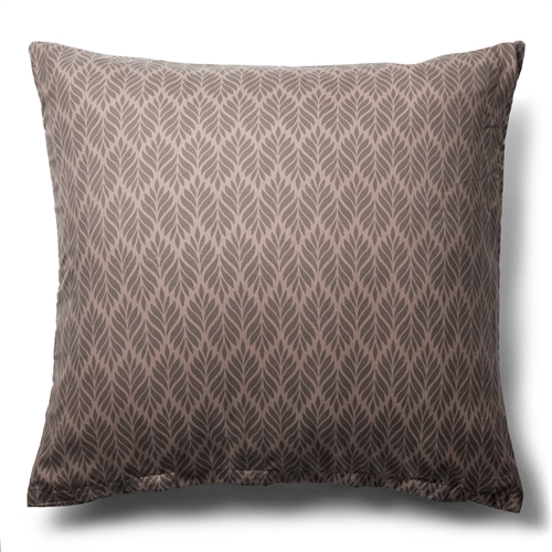  Pudebetræk 60x63 cm - Mønstret brunt hovedpudebetræk - Microfiber pudebetræk - IN Style