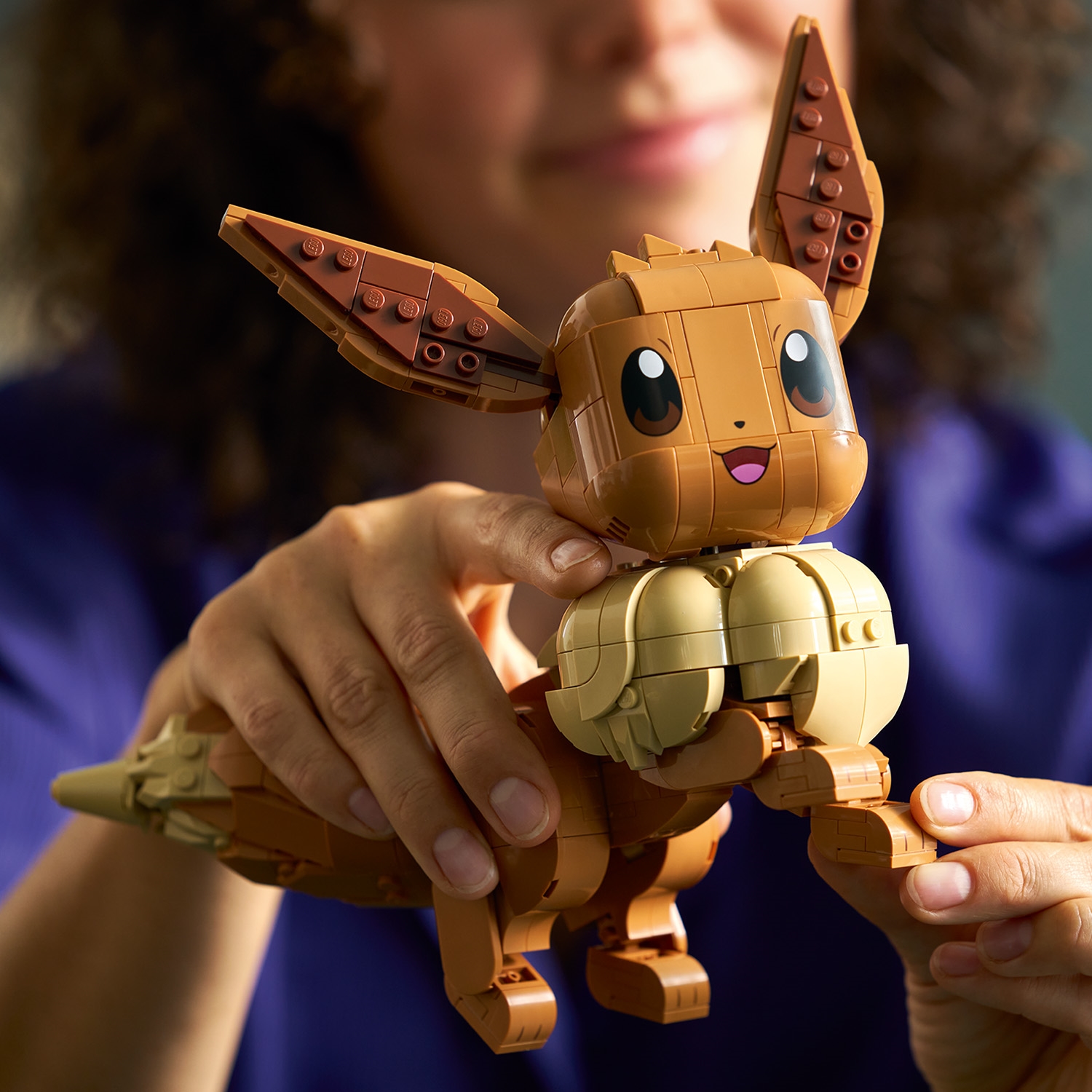 LEGO Pokémon Eevee 72151 bevægelig figur og detaljer