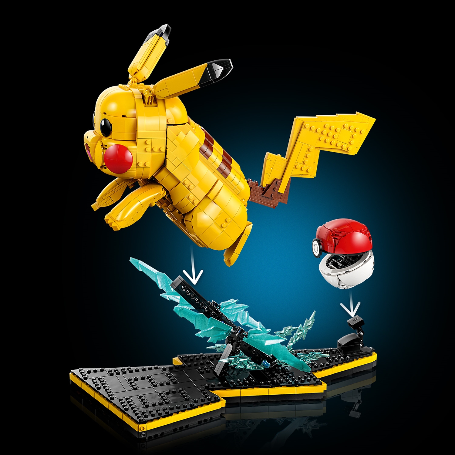 LEGO Pokémon Pikachu og Poké Ball funktioner 72152