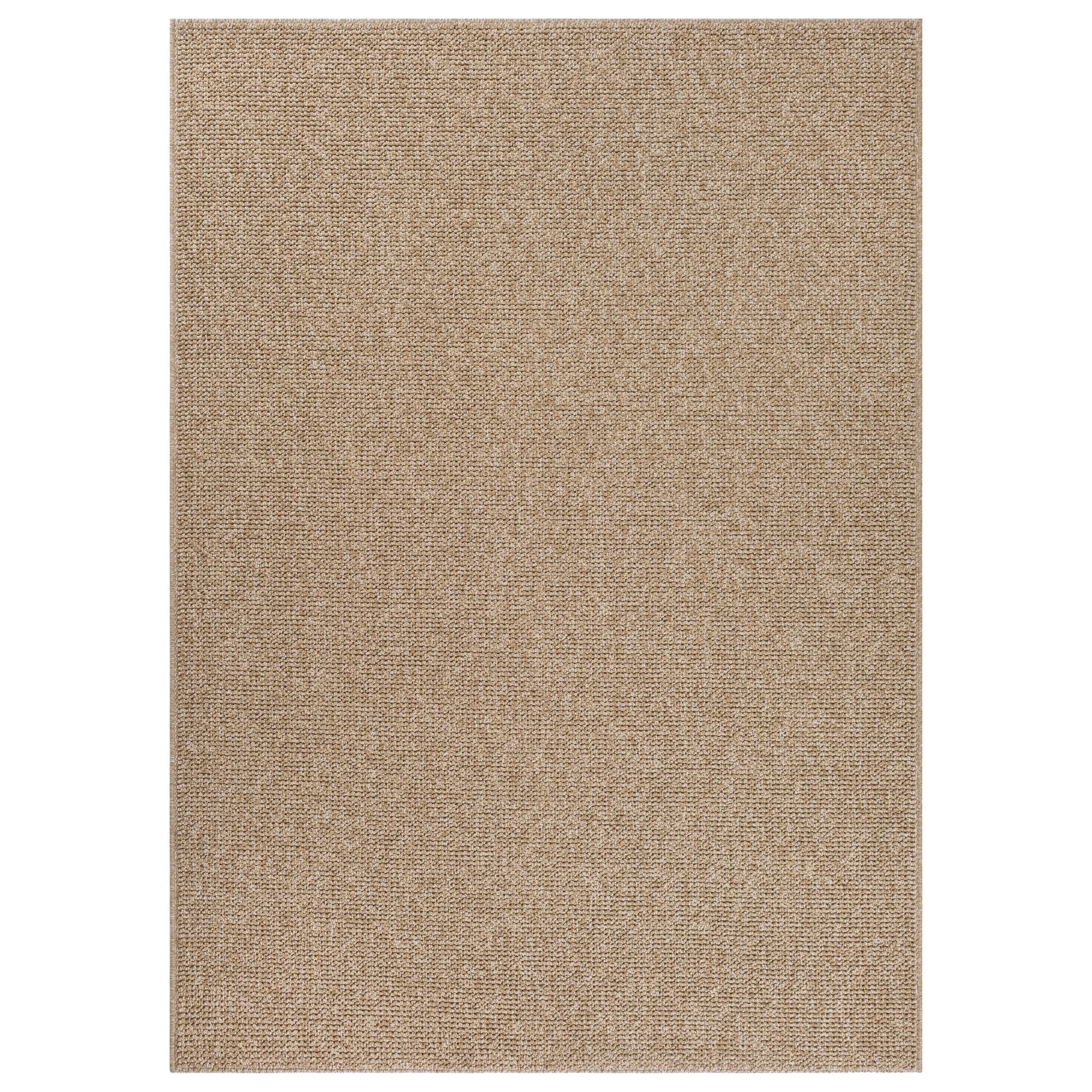 Gulvtæppe - 80x150 cm - Vævet tæppeløber - Natur - Kos - Nordstrand Home
