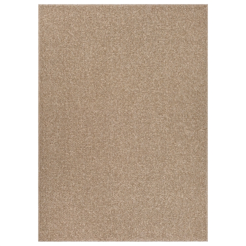 Gulvtæppe - 80x150 cm - Vævet tæppeløber - Natur - Kos - Nordstrand Home