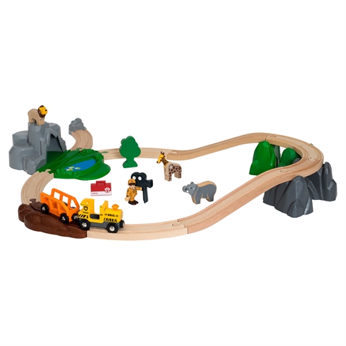 BRIO  Safarieventyrsæt - BRIO-togbane - 33960