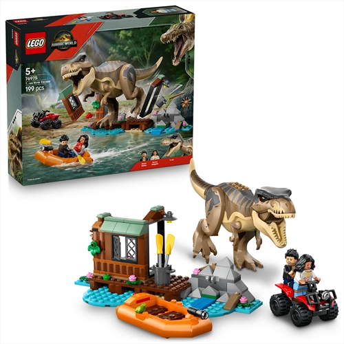 Bådflugt fra T. rex 76975 - 199 dele - LEGO Jurassic World