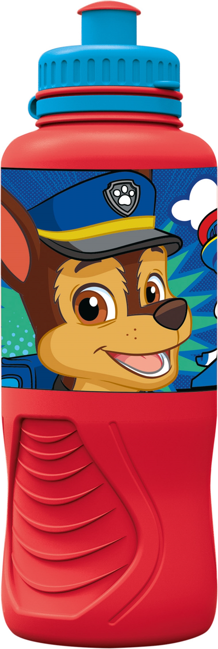 Paw Patrol rød drikkedunk - Børnedrikkedunk med tud