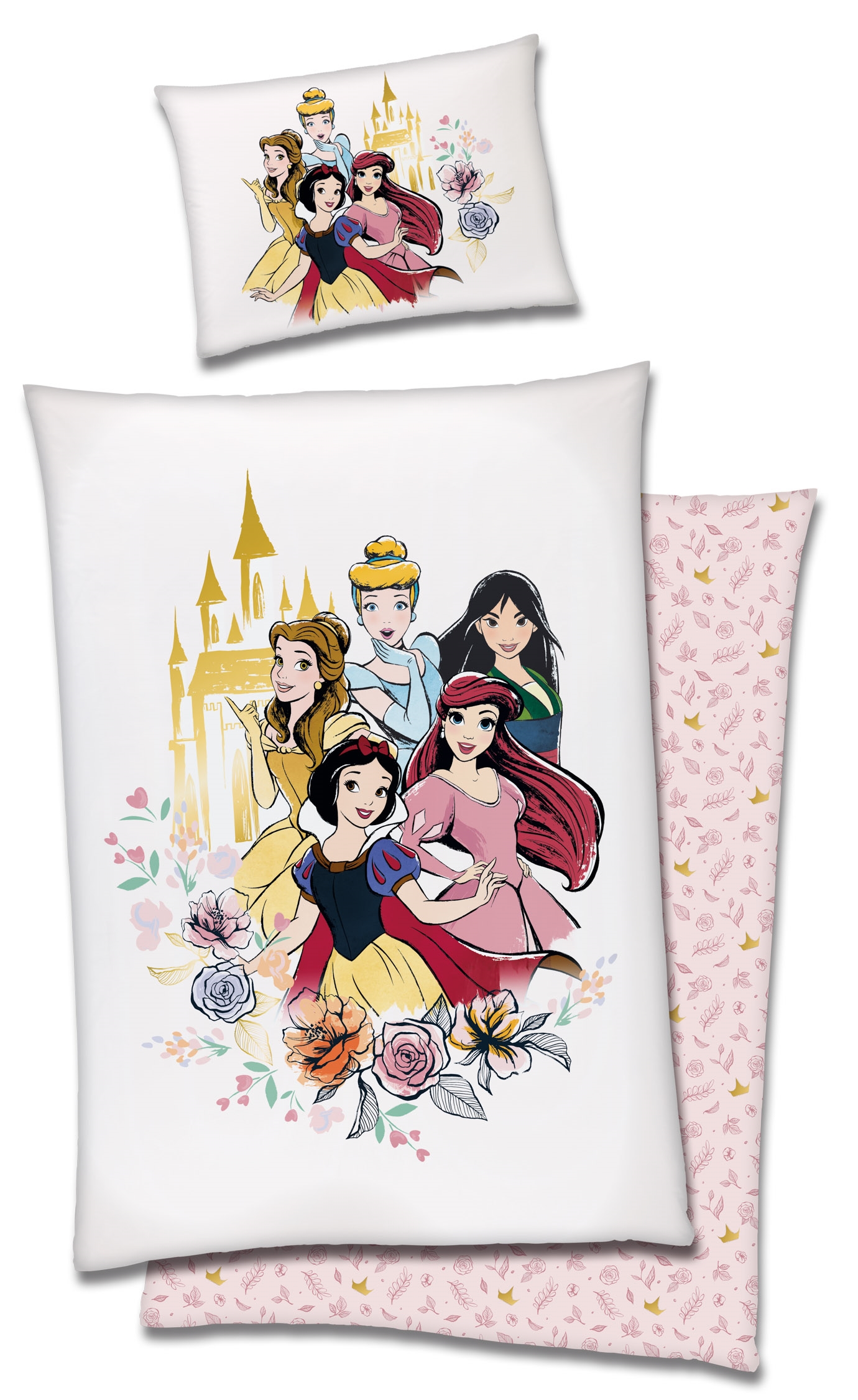 Disney Prinsesse sengetøj bomuld -140x200cm