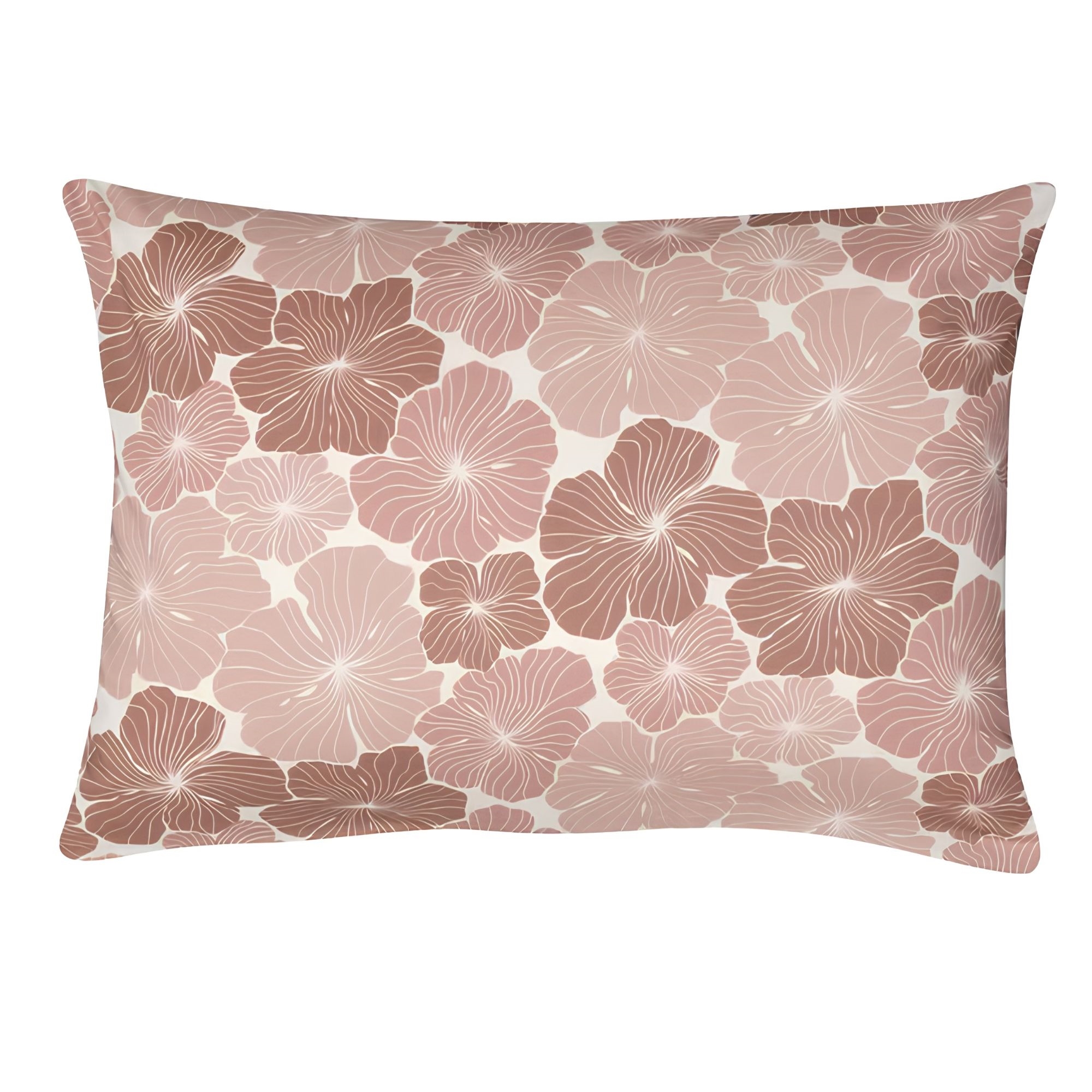 Pudebetræk 50x70 cm - 100% Bomuld - Høie of Scandinavia - Paula Warm pink