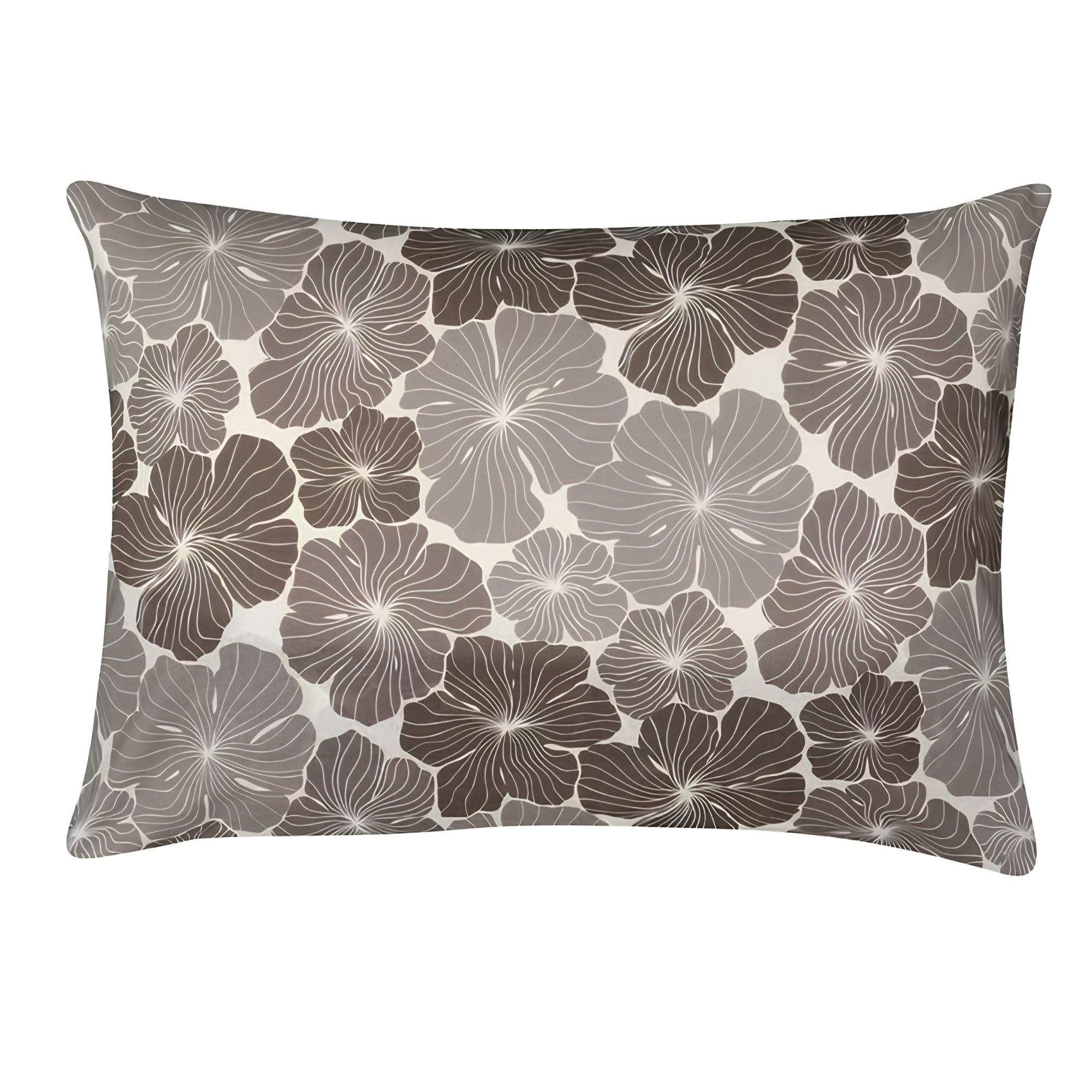 Pudebetræk 50x70 cm - 100% Bomuld - Høie of Scandinavia - Paula Chocolate Brown