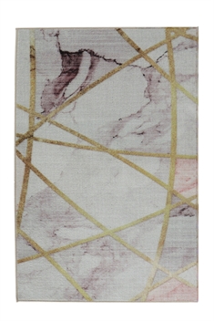 Gulvtæppe - 100x160 cm - Agnes - Kort luvtæppe fra Nordstrand Home 