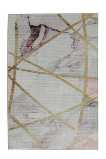 Gulvtæppe - 160x230 cm - Agnes - Kort luvtæppe fra Nordstrand Home 