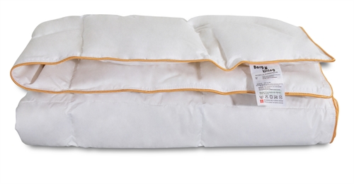 Junior sommerdyne - 100% Rene hvide moskusdun - 100x140 cm - Let og luftig dundyne til børn fra Borg Living