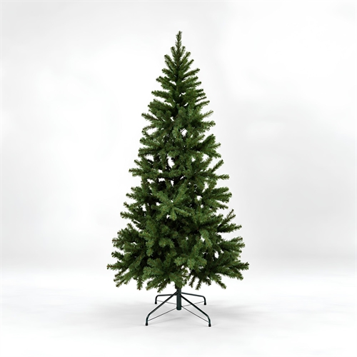 Kunstigt juletræ med metalfod - 180 cm - Smalt juletræ 