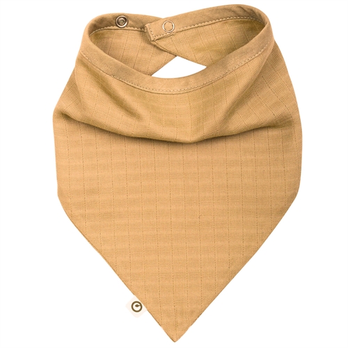 Hagesmæk - GOTS vævet musselin bomuldskvalitet - Ensfarvet savlesmæk - Cinnamon - Müsli By Green Cotton