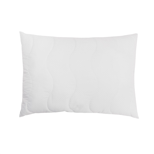 Fiberpude 60x63 cm - Allergivenlig hovedpude - Mellem høj pude med fiberfyld - Høie Of Scandinavia Comfort