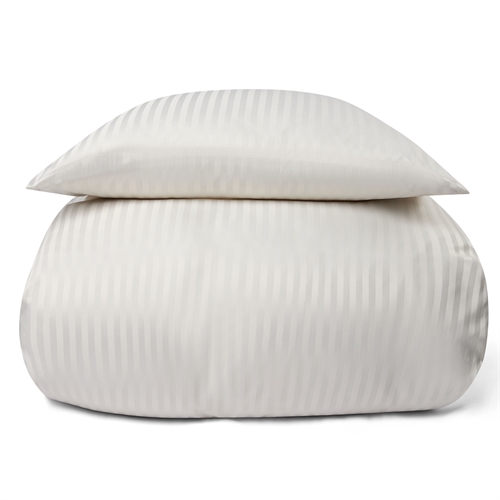 Sengetøj 150x210 cm - Creme farvet sengesæt - IN Style sengelinned i mikrofiber 