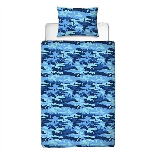 Fortnite sengetøj - 140x200 cm - 2 i 1 design - Sengesæt i 100% bomuld