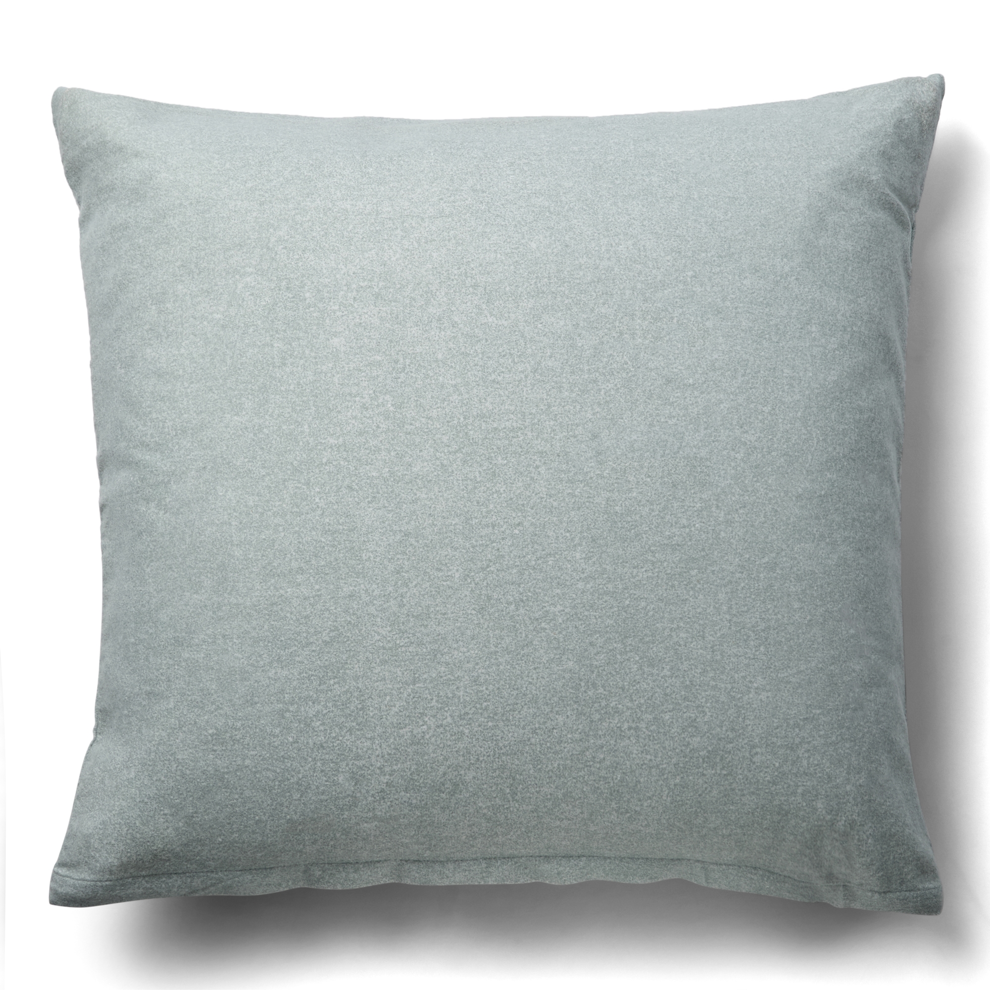Pudebetræk 60x63 cm - Bomulds flonel - Green Melange