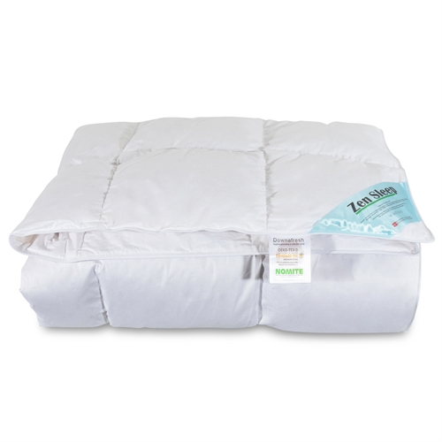 Dobbeltdyne 200x220 cm - Europæiske dundyne - Helårs dobbelt dyne - Zen Sleep dyne