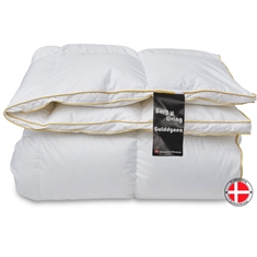 Luksus gåsedunsdyne - Helårsdyne med 100% gåsedun - Borg Living Gulddynen