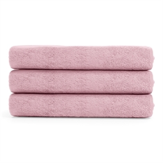 Bambus håndklæde - Bambus/bomuld - Rosa