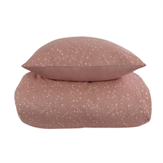 Sengetøj - Zodiac peach - Stjernebillede - Dynebetræk i 100% Bomuld - Borg Living sengesæt