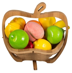 Dekorations Frugter - Pakke med 12 forskellige frugter - Frugter i plastik 