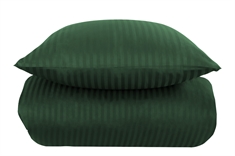Sengetøj 240x220 cm - King size - Grønt sengetøj - 100% Bomuldssatin - Borg Living dobbelt dynebetræk