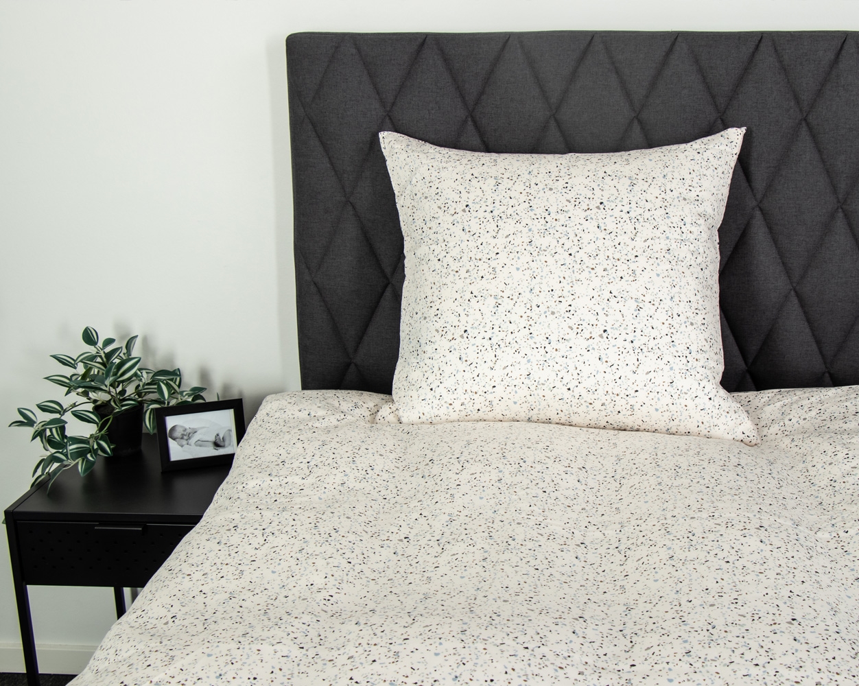 Dobbelt sengetøj • 200x200 cm • Bomuldssatin
