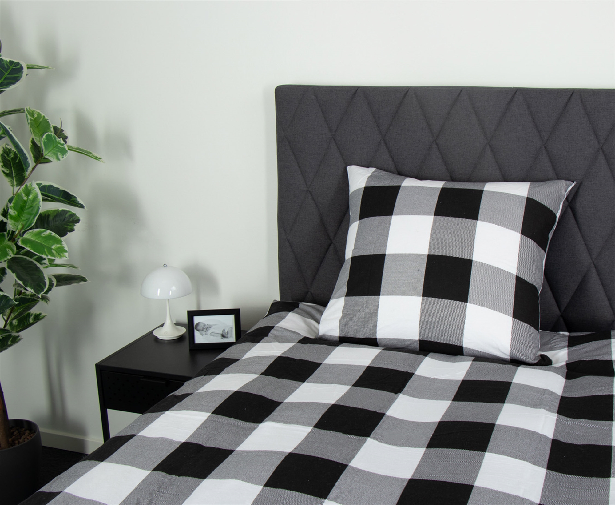 Flonel sengetøj • Sengesæt 200x220 cm • Night