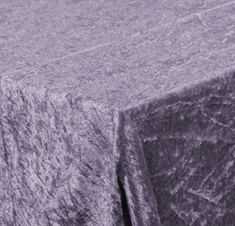Velour dug - Lavendel - 3 meter - Nervøs velour - Pakke med 3 meter 