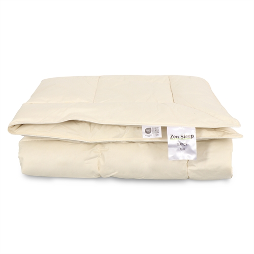 Baby dyne - Kapok dyne - 70x100 cm - Helårsdyne - Dyne med kapok - Zen Sleep babydyne