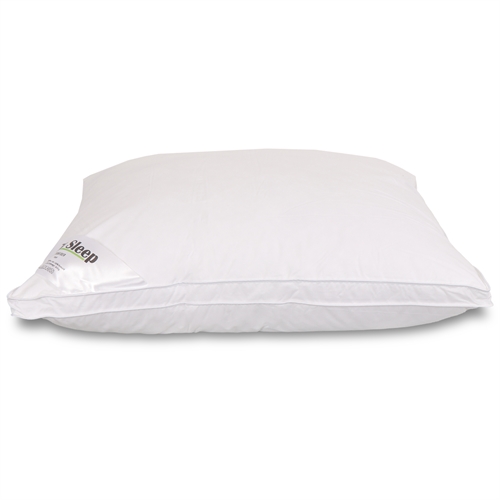 Dunfiber Allergivenlig Hovedpude 50x60 cm - "Mellem" - Zen Sleep 
