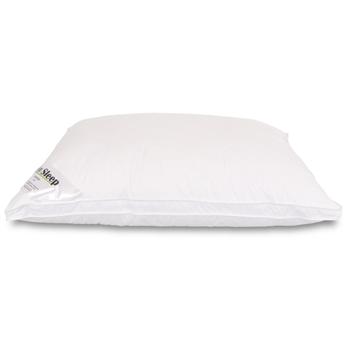 Dunfiber Allergivenlig Hovedpude - 50x70cm "Mellem" - Zen Sleep