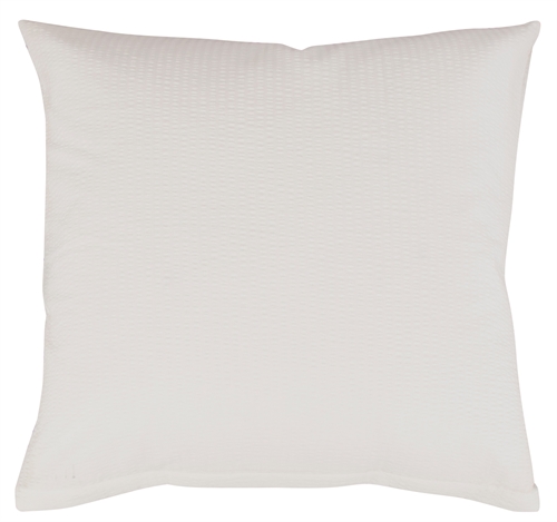 Bæk og Bølge pudebetræk 60x63 cm - Hvidt hovedpudebetræk - 100% bomuld - Krepp pudebetræk - By Night 