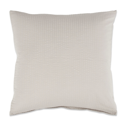 Bæk og Bølge pudebetræk 60x63 cm - Sandfarvet hovedpudebetræk - 100% bomuld - Krepp pudebetræk - By Night 