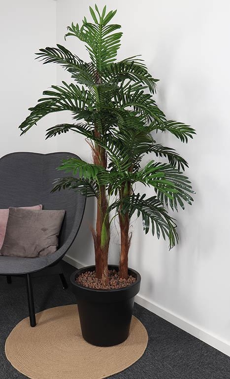 Kunstigt Areca Palmetræ 185 cm • Flot og fyldig